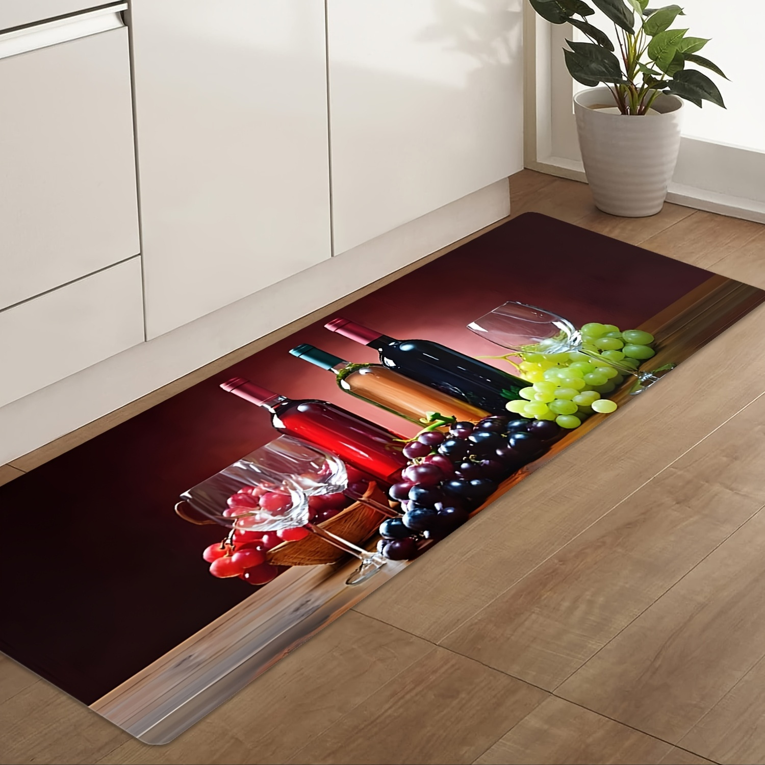Wine Grape Print Long Runner R - đánh giá và giá Commercial Printing Supplies