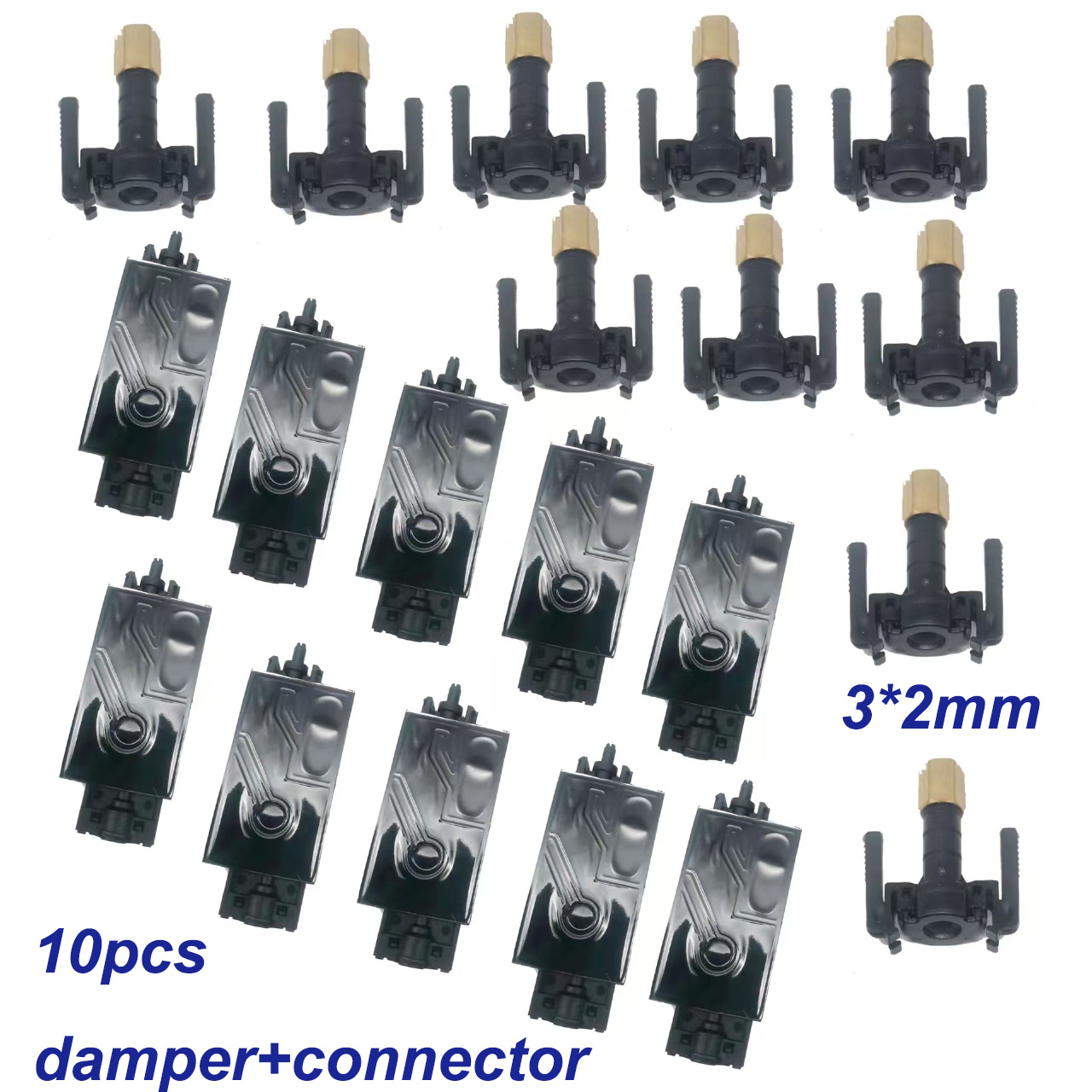 10PCS DX5 UV ink damper for Mi - đánh giá và giá Eco Solvent Ink Cartridge