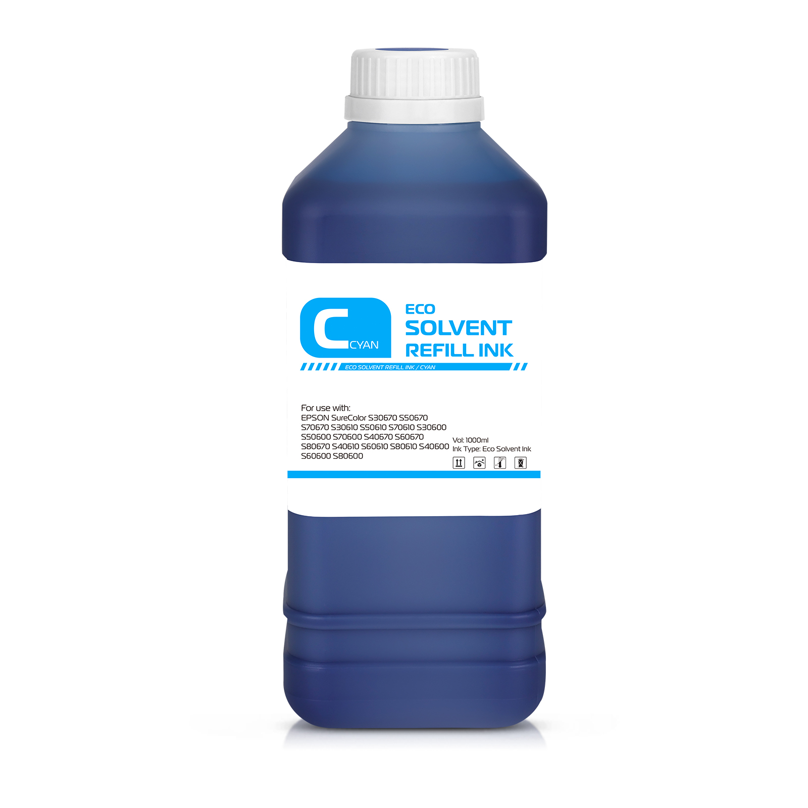 1000ml Eco-solvent Ink for Eps - đánh giá và giá Eco Solvent Ink Cartridge
