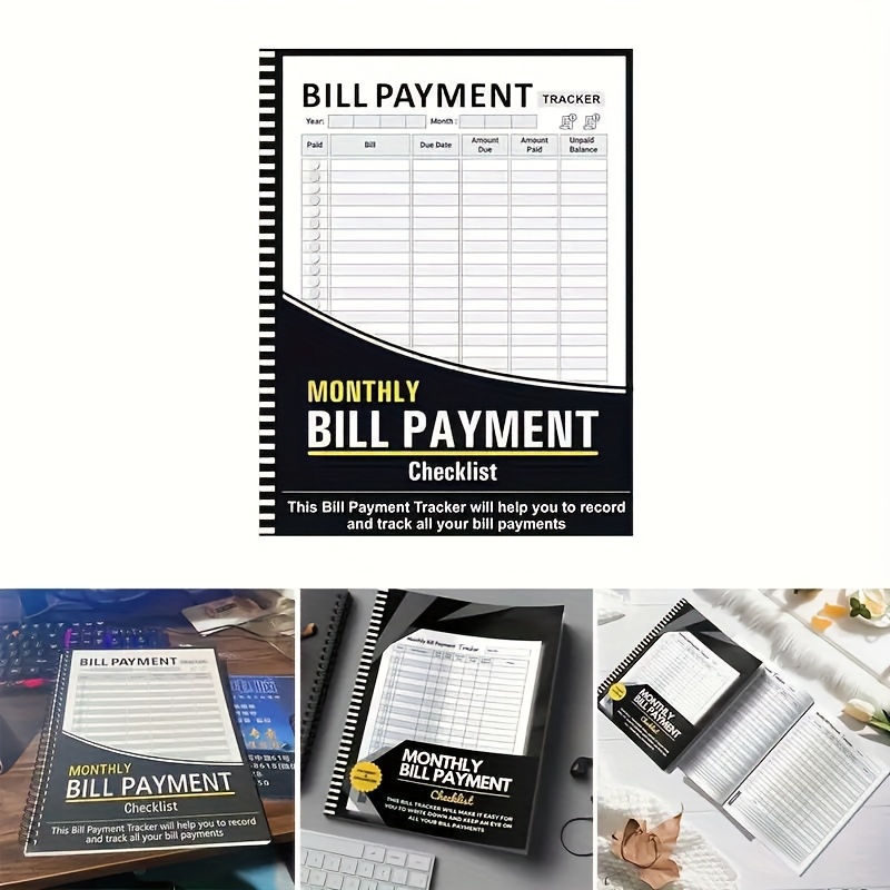 Monthly Bill Payment Plan Book - đánh giá và giá Commercial Printing Books