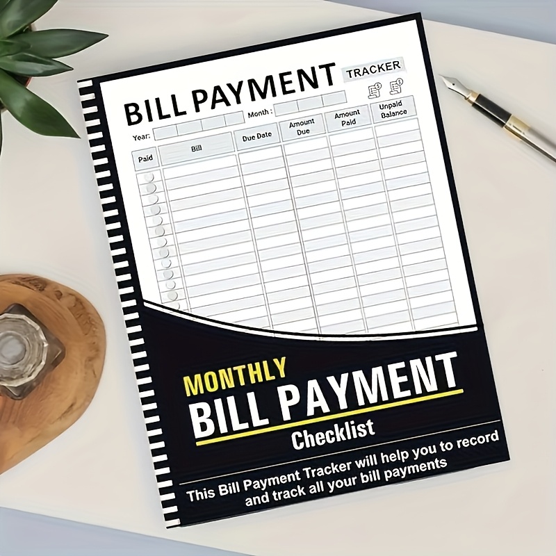 Monthly Bill Payment Plan Book - đánh giá và giá Commercial Printing Books
