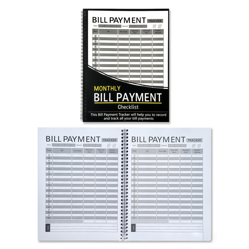 Monthly Bill Payment Plan Book - đánh giá và giá Commercial Printing Books