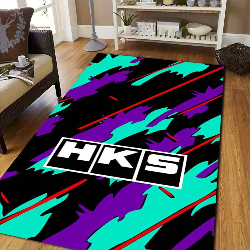 3D Racing H-HKS Print Area Rug - đánh giá và giá Commercial Printing & Packaging Pvt Ltd