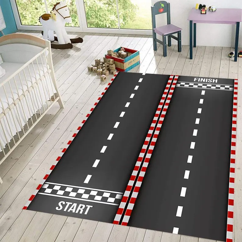 Racing Track Carpet Urban Tran - đánh giá và giá Commercial Printing Format
