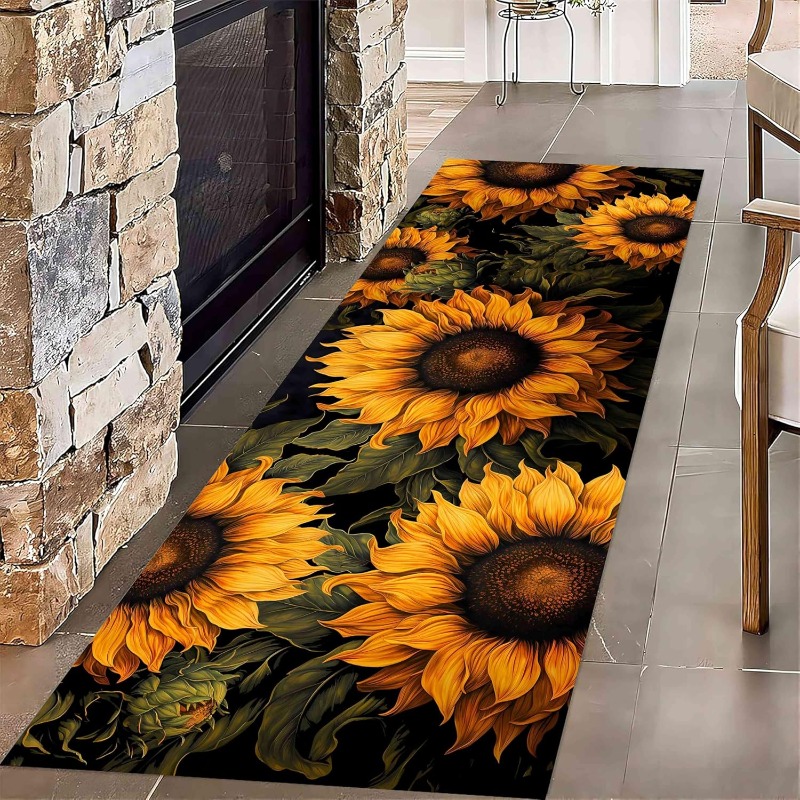 3D Vision Flower Runner Rug Su - đánh giá và giá Commercial Printing Format