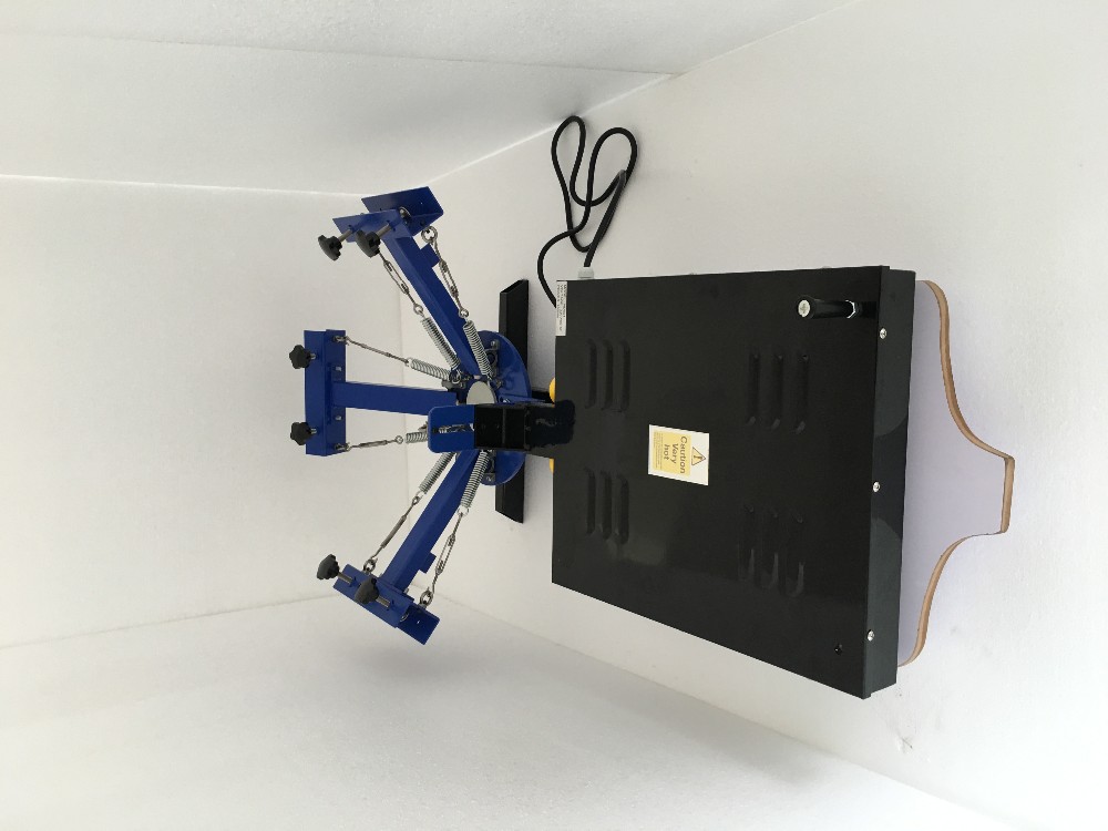 Rotary Mini 3 Color 1 Station  - đánh giá và giá Flash Dryer Screen Print