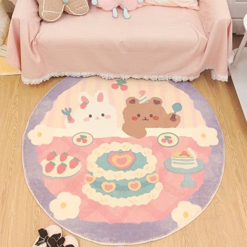 Cute Rabbit Bear Cake Print Ro - đánh giá và giá Commercial Printing Format