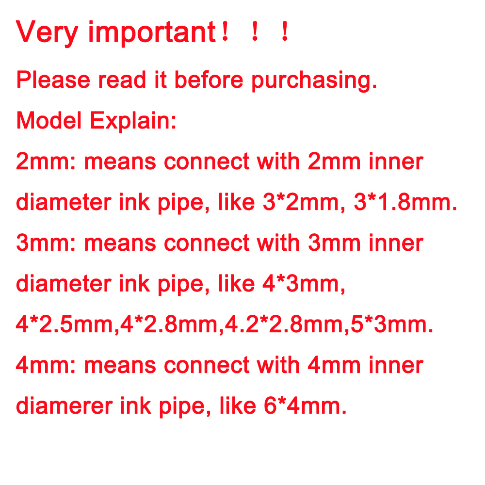 20PCS Straight Ink Tube hose C - đánh giá và giá Eco Solvent Ink Cartridge