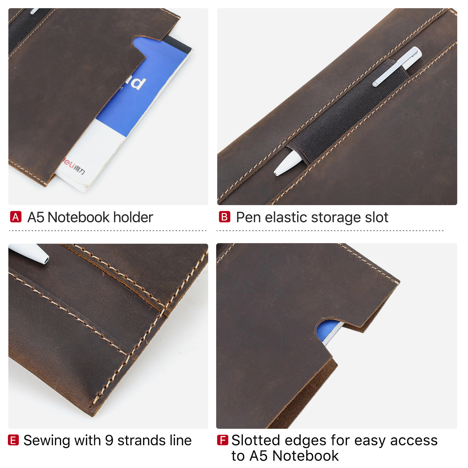 Genuine Leather Portable Book  - đánh giá và giá Commercial Printing Books