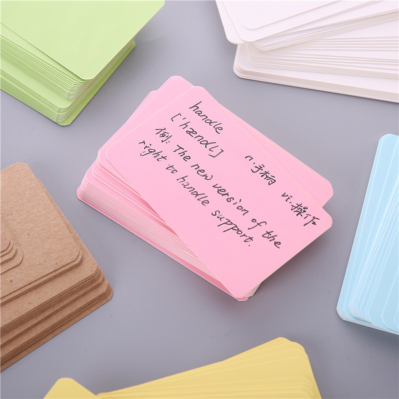 100Pcs 9*5.2cm Blank Card For  - đánh giá và giá Commercial Printing Books