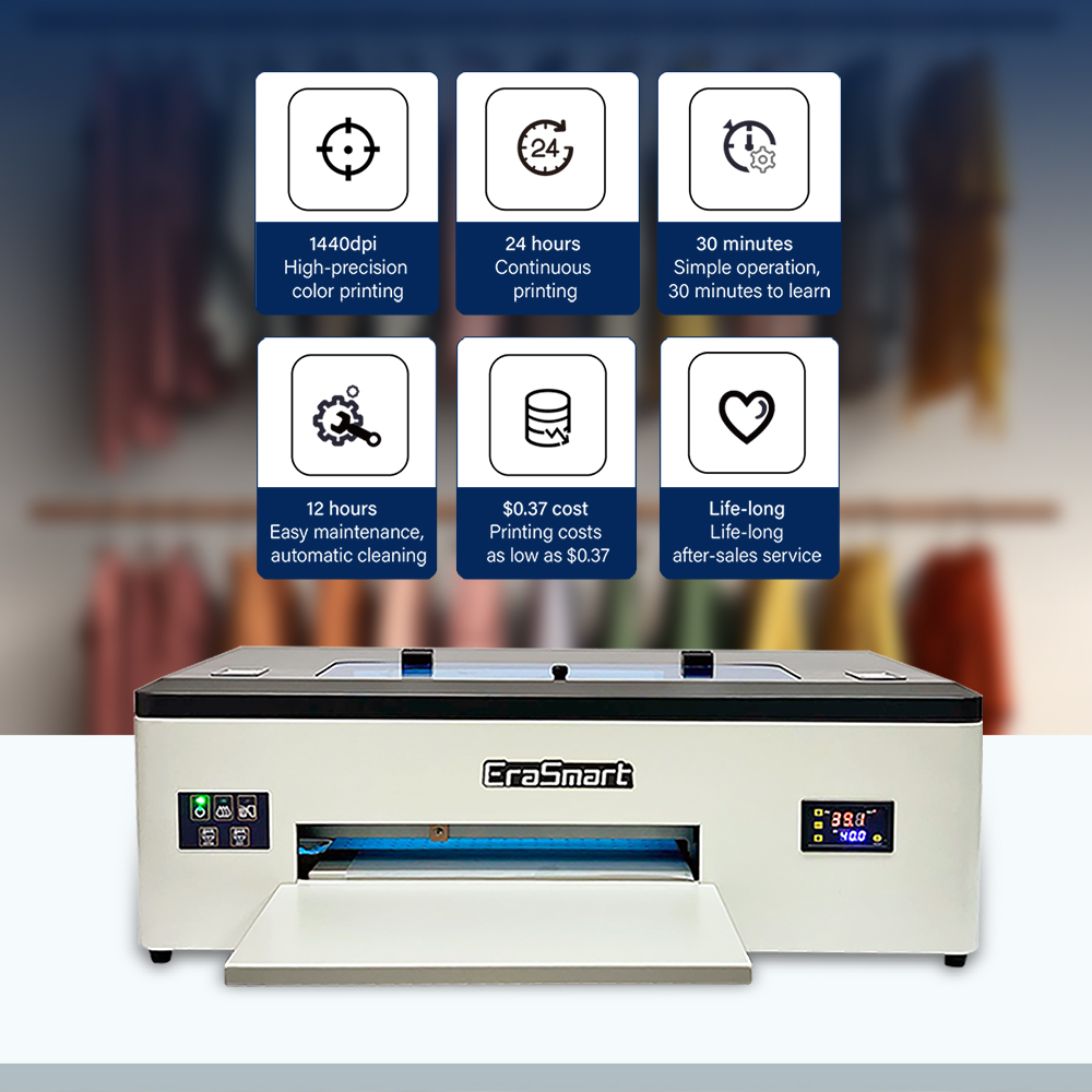 EraSmart 1390 Print Head Inkje - đánh giá và giá Commercial Dtf Printing Machine