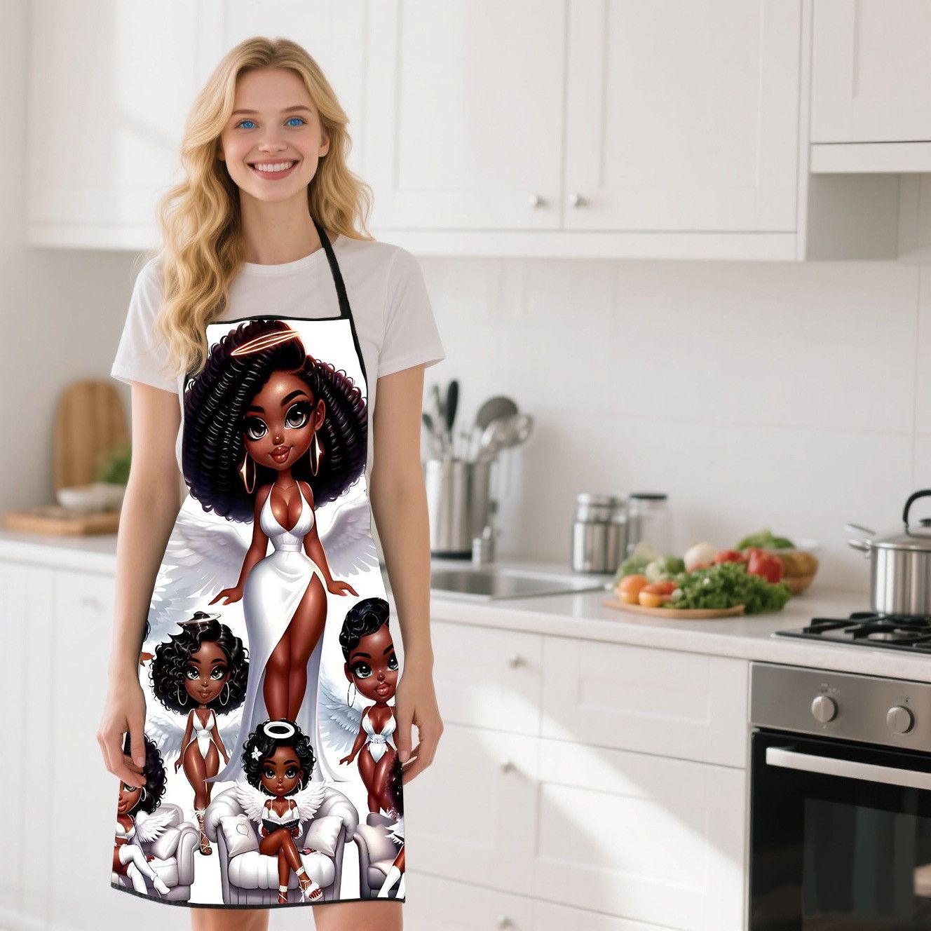 Angel Beauty Printed Kitchen A - đánh giá và giá Commercial Fabric Printing
