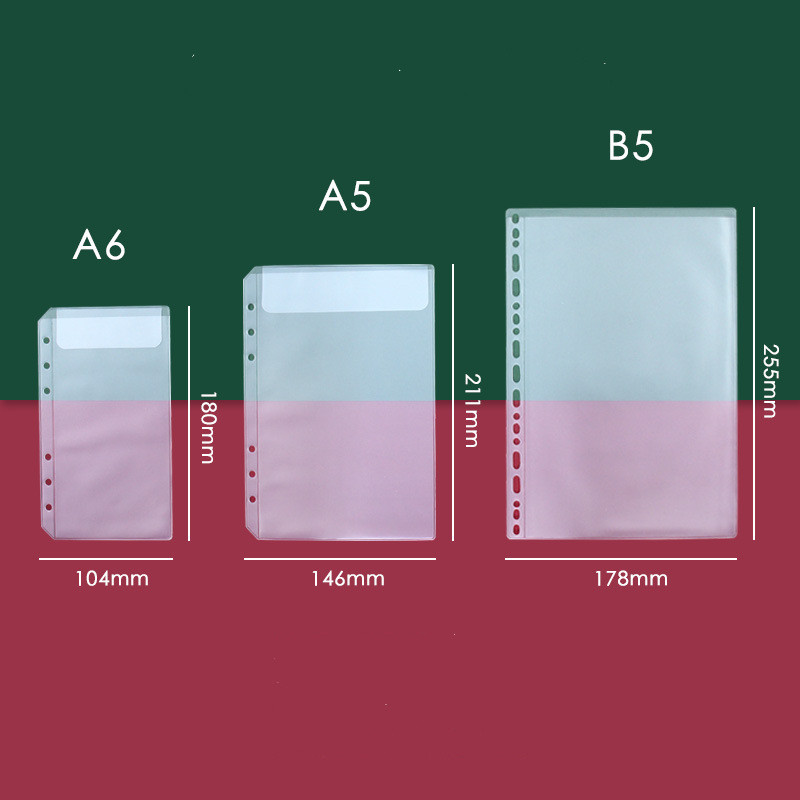 A6 A5 B5 Nhựa PVC Trong Suốt T - đánh giá và giá Commercial Printing Books