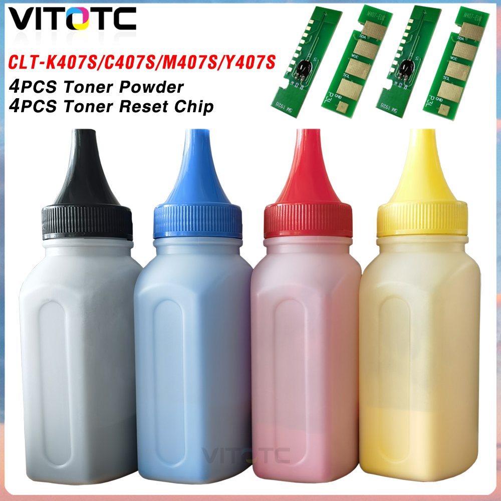 CLT-K407S Toner Powder Chip Ki - đánh giá và giá Laser Toner Powder