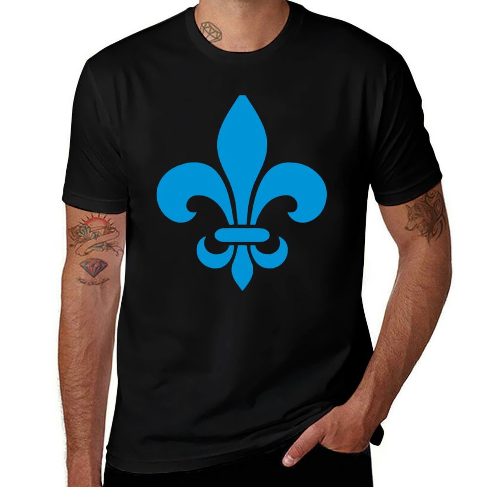 Quebec France blue fleur de ly - đánh giá và giá Printing Qc